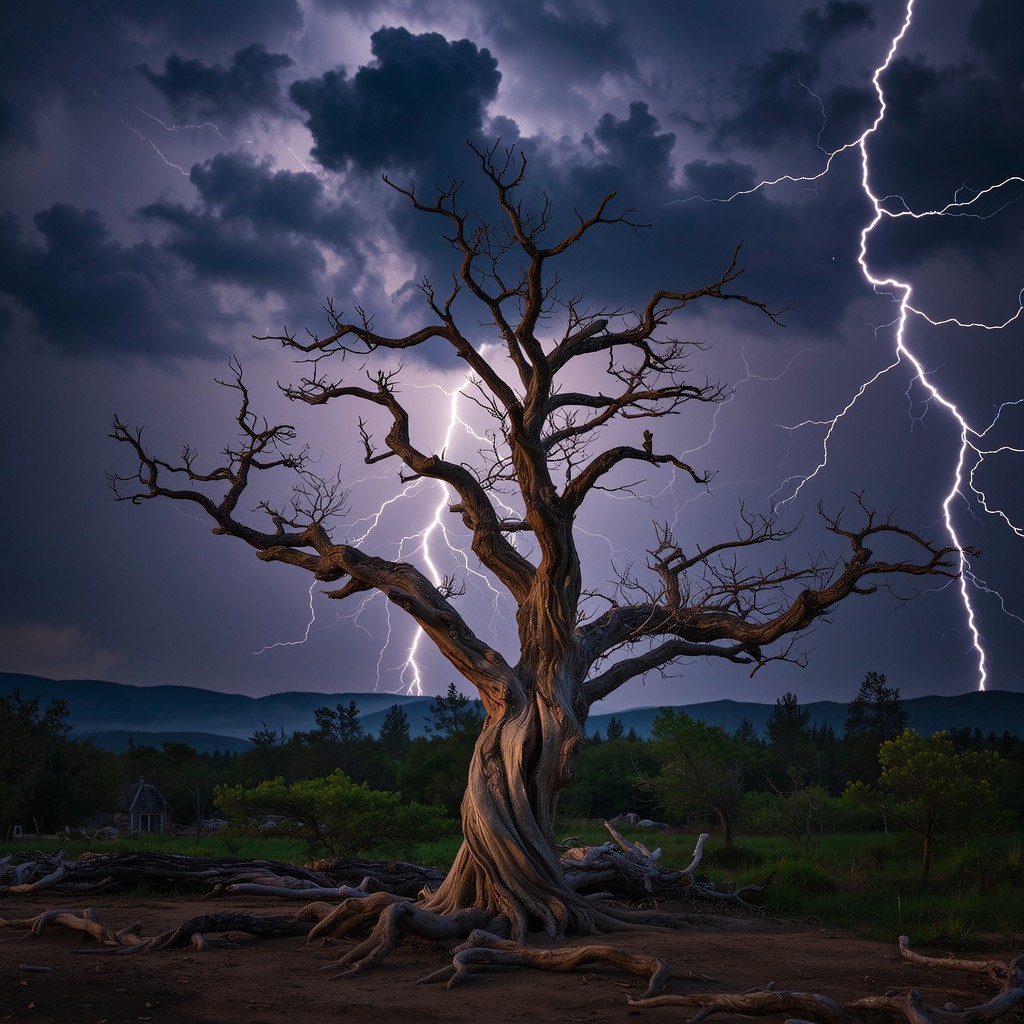 Free Storm Lightning Tree Image - Storm, Lightning, Tree | Download at ...