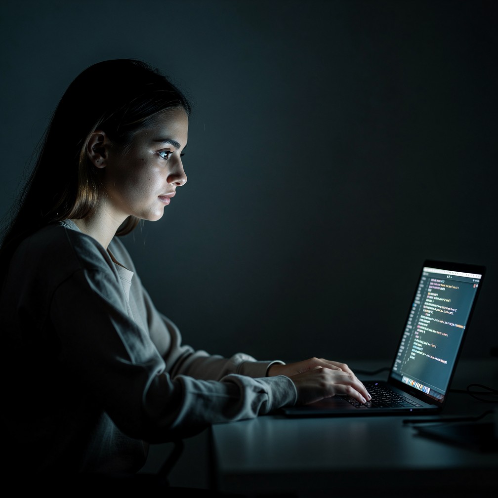 Free Late Night Programming Image - Woman, Coding, Programming ...