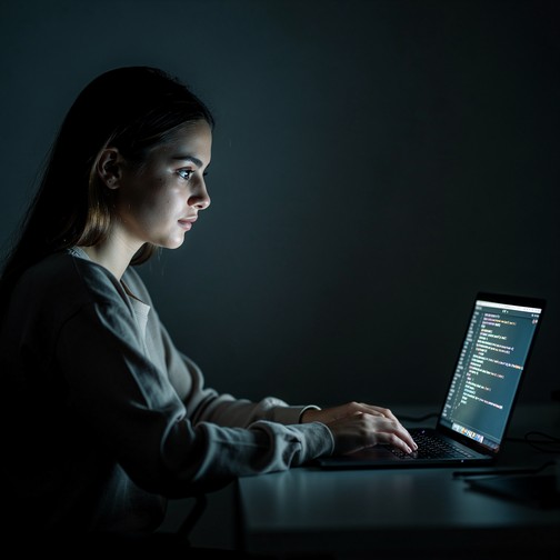 Free Late Night Programming Image - Woman, Coding, Programming ...