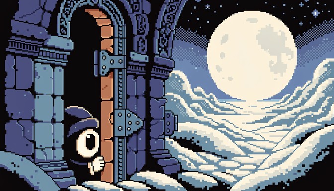 Free Moonlit Pixel Adventure Image - Pixel, Retro, Gaming | Download at ...