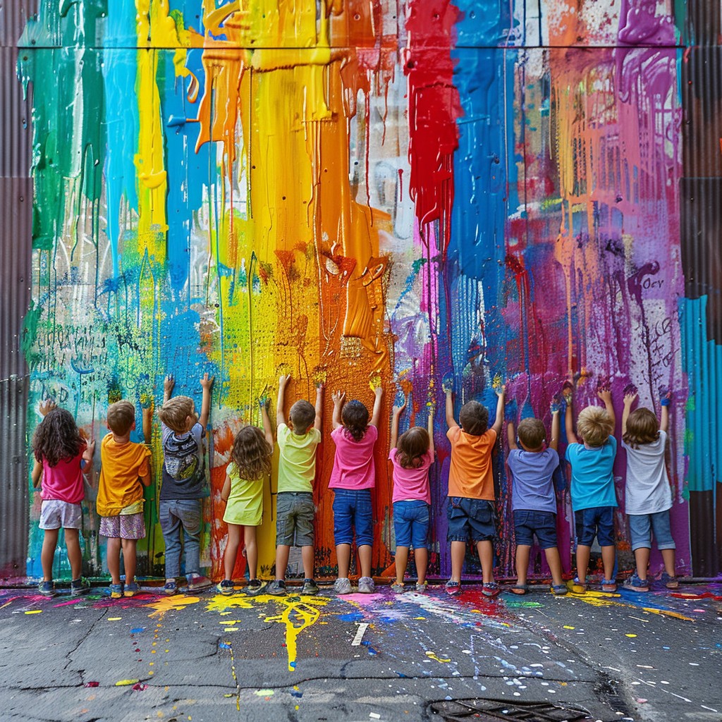 Free Colorful Art Fun Image - Art, Kids, Creativity | Download at StockCake