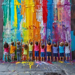 Free Colorful Art Fun Image - Art, Kids, Creativity | Download at StockCake