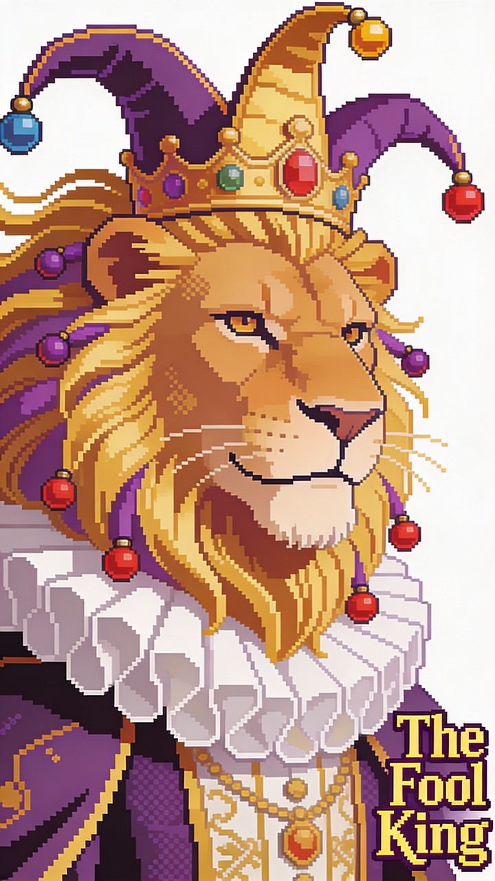 Free The Fool King Image - Lion, Jester, King | Download at StockCake