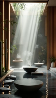Free Zen Spa Sanctuary Image - Spa, Zen, Minimalist | Download at StockCake