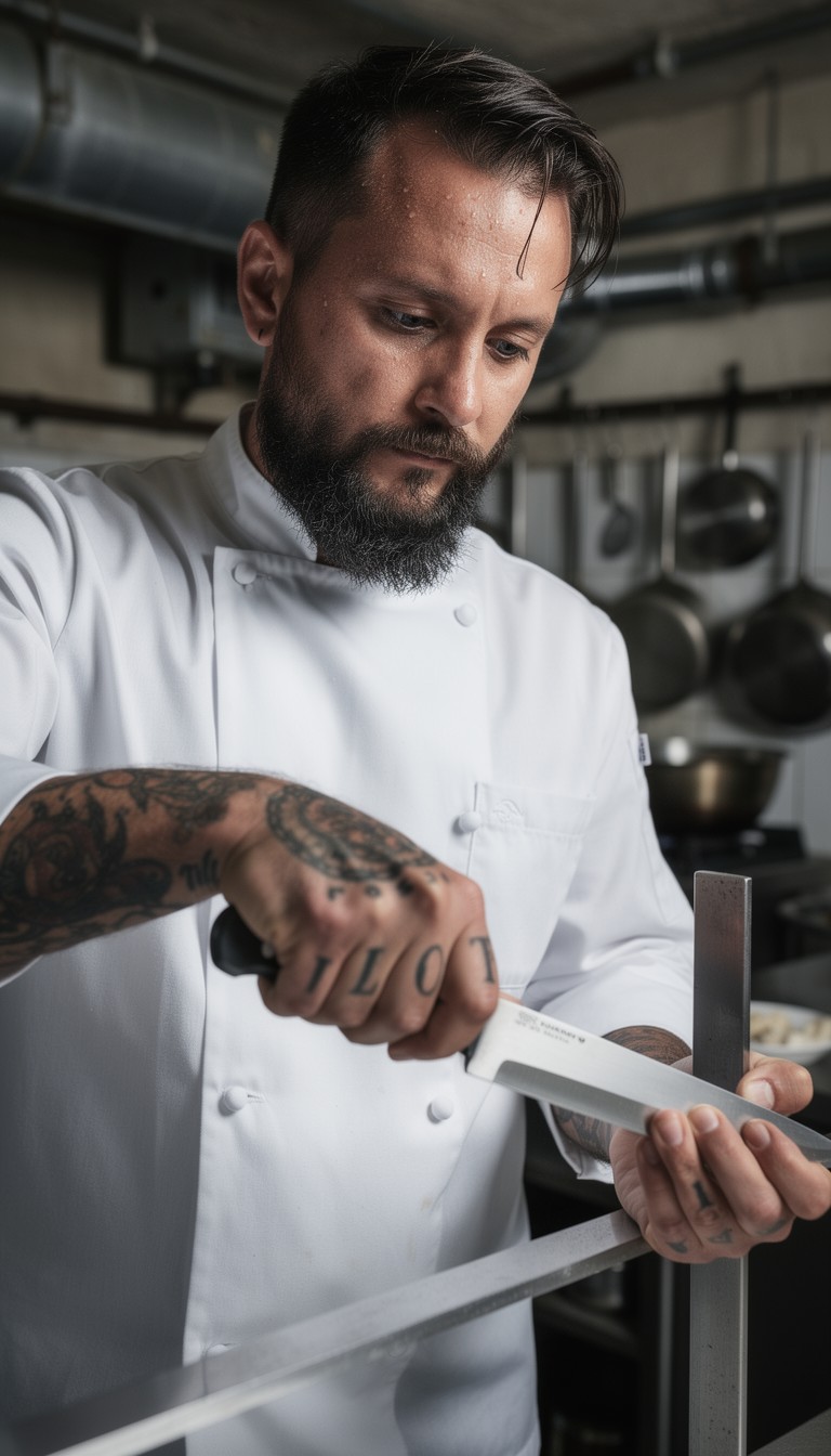 Free Chef Sharpening Blade Image - Chef, Cook, Beard | Download at ...