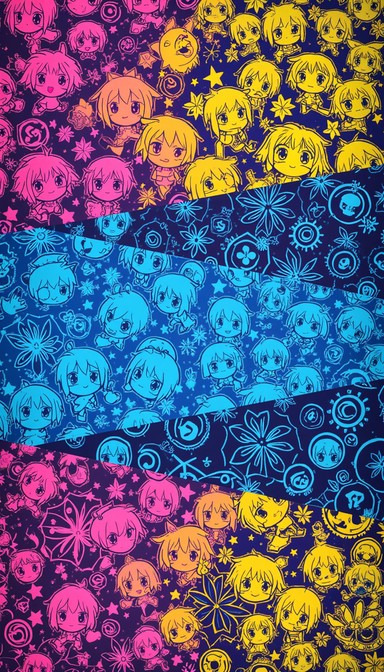 Free Colorful Character Flow Image | Download at StockCake