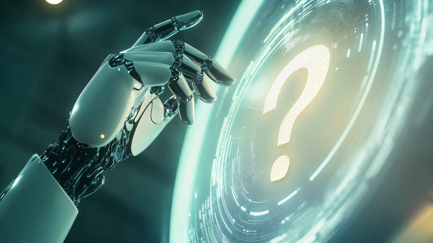 Free Robot touches question Image - Robot, Question, Technology ...