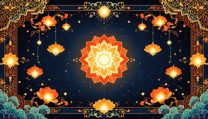 Free Sacred Golden Radiance Image - Traditional, Geometric, Islamic ...