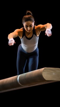 Balance Beam Routine Free Focused Balance Beam Image - Gymnast, Balance, Beam | Download at ...