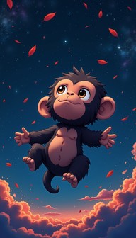 Free Cosmic Monkey Adventure Image - Monkey, Chimp, Space | Download at ...
