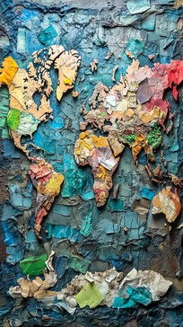Free Colorful World Map Image - World, Map, Colorful | Download at ...