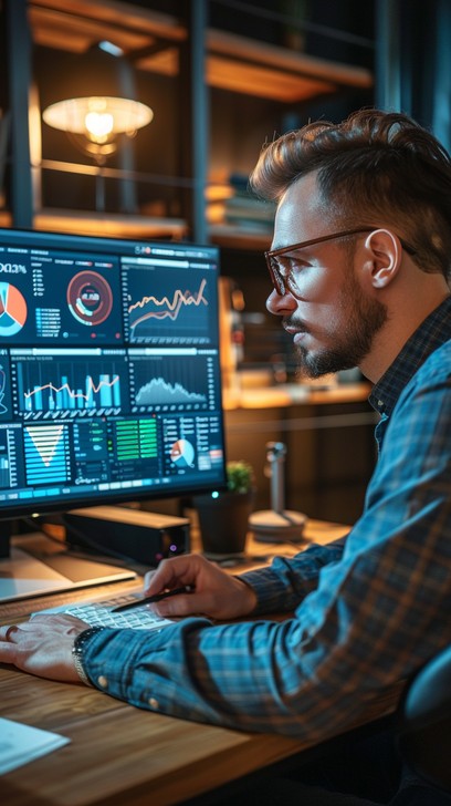 Free Analyzing financial data Image - Financial, Data, Professional ...