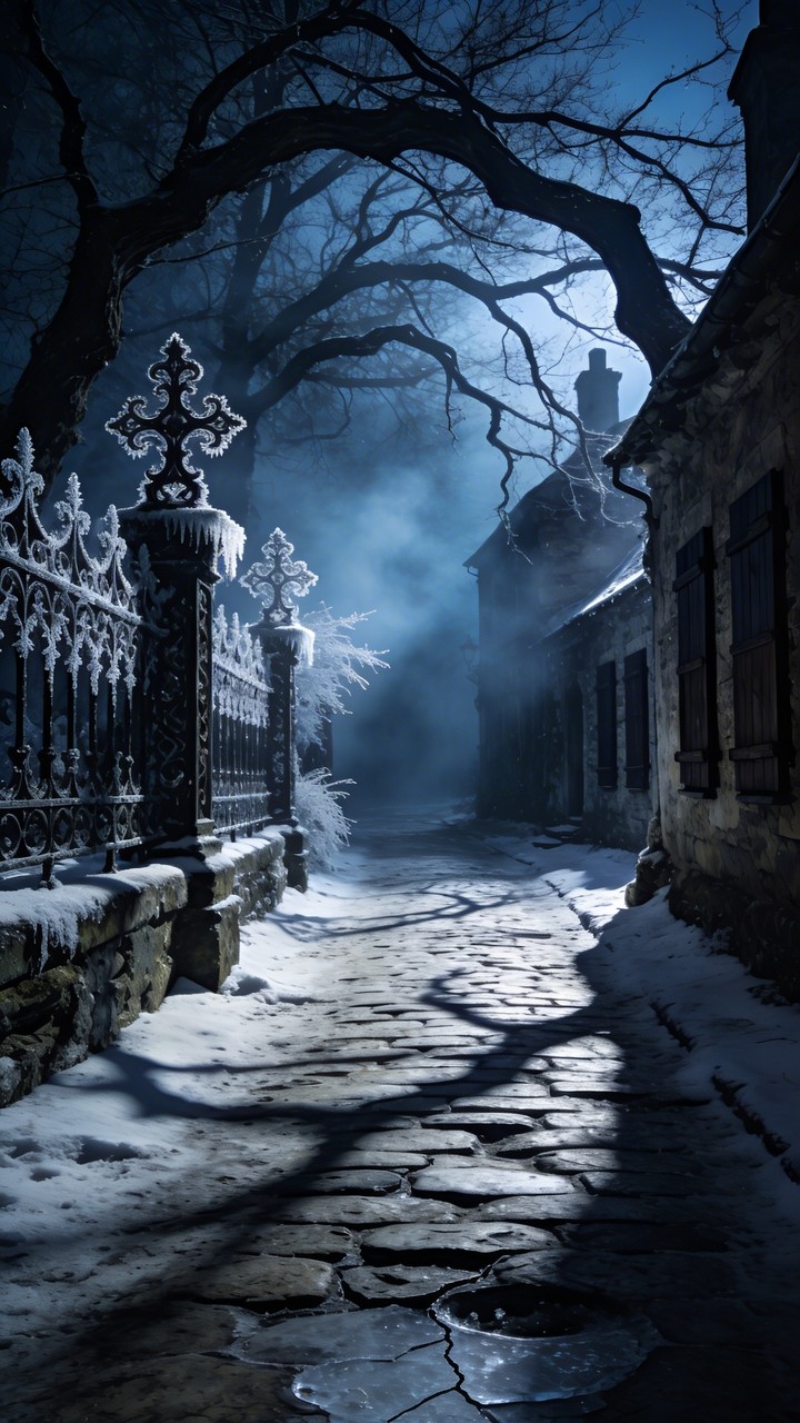 Free Frozen Gothic Path Image - Gothic, Winter, Medieval | Download at ...