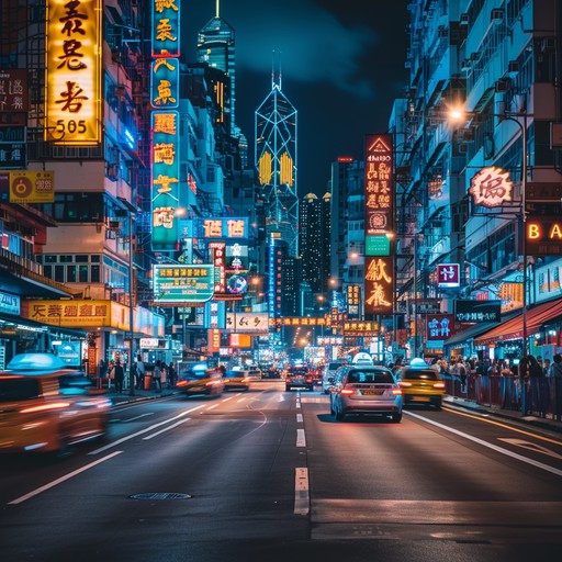 Free Vibrant City Night Image - City, Night, Neon | Download at StockCake