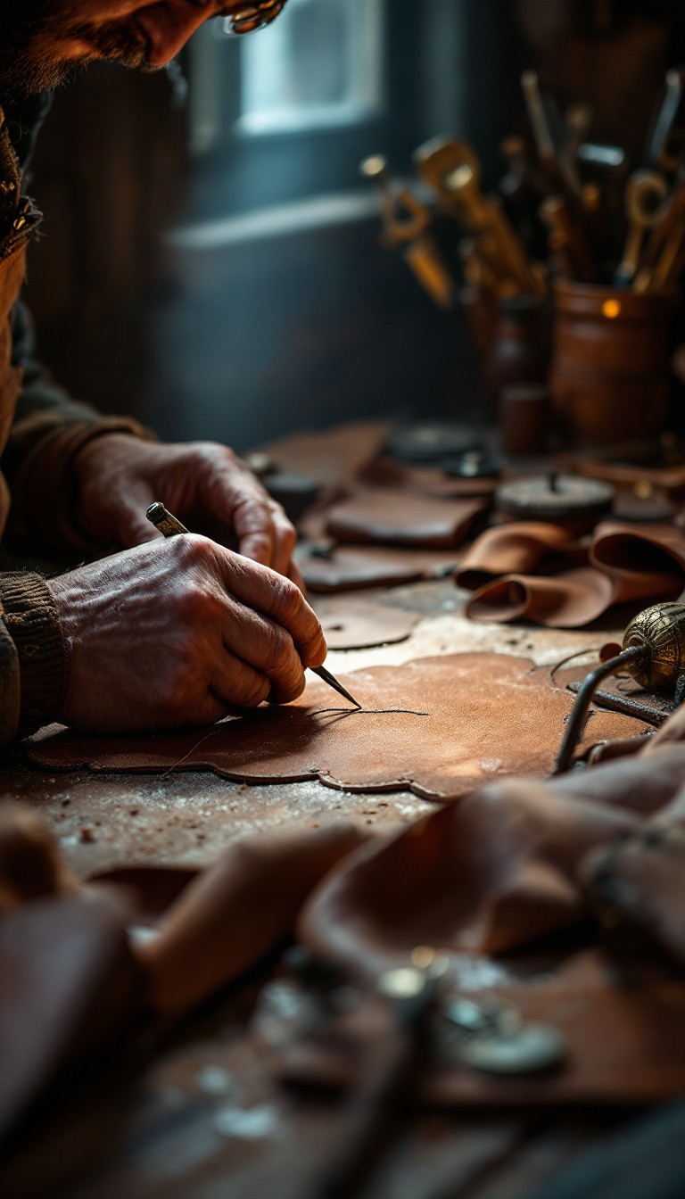 Leather Making Customized Free Artisanal Leather Making Image - Leather, Craftsman, Artisan ...