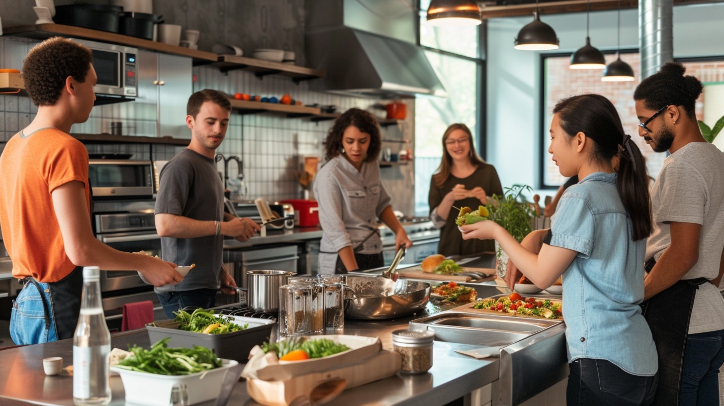 Free Community Kitchen Activity Image - Cooking, Kitchen, Friends ...