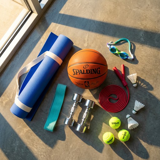 Free Active Lifestyle Essentials Image - Fitness, Sports, Equipment ...