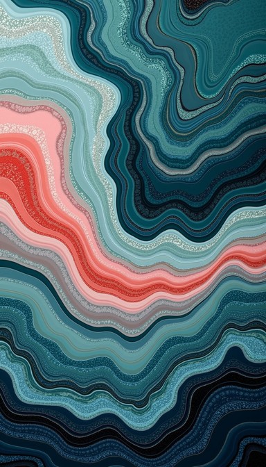 Free Layered Abstract Paradise Image - Abstract, Geometric, Organic ...