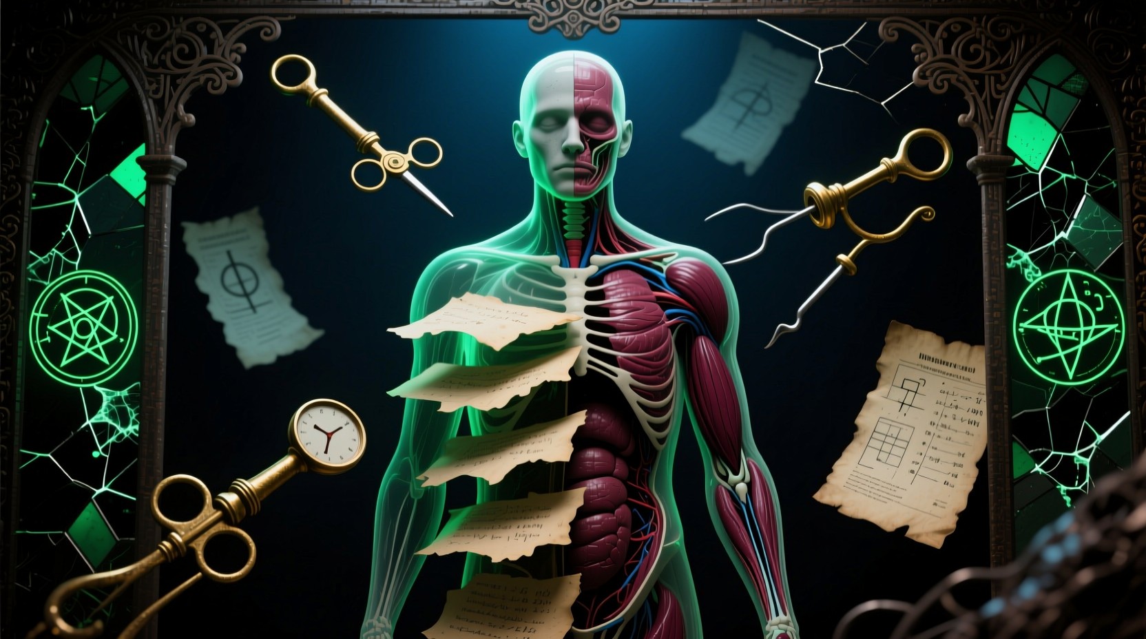 Gothic Injuries Free Gothic Medical Mystery Photo - Gothic, Victorian, Anatomy ...