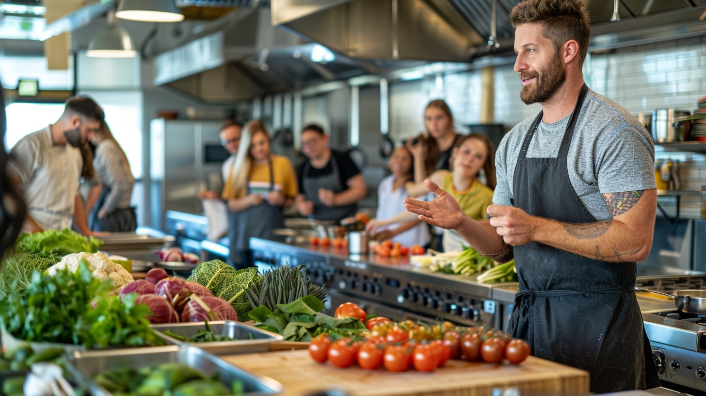 Menu Send Workshop Free Chef conducting workshop Image - Chef, Workshop, Kitchen ...