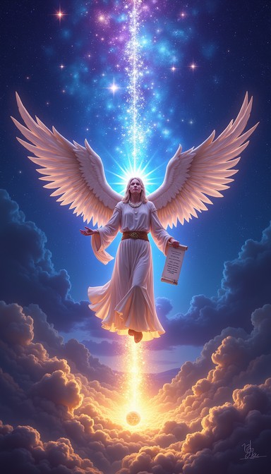 Free Divine Cosmic Messenger Image - Angel, Divine, Messenger ...