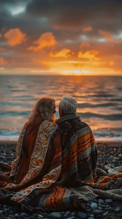Free Sunset Beach Embrace Image - Sunset, Beach, Couple | Download at ...