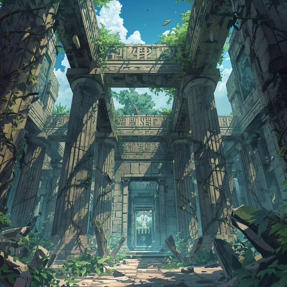 Civilization Drawing Shadow Free Ancient Temple Ruins Photo - Ancient, Temple, Ruins | Download at ...