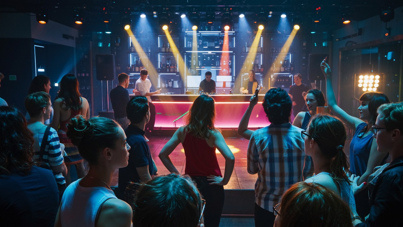 Free Vibrant Club Scene Image - Nightclub, Dance, Party | Download at ...