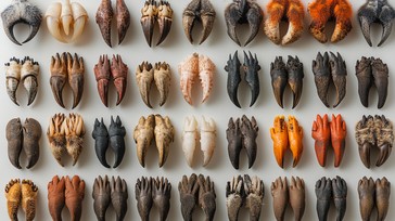 Free Animal Paws Array Image - Paws, Animals, Textures | Download at ...