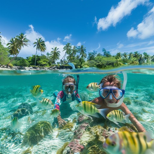 Snorkel Guide Background Free Tropical Snorkeling Adventure Photo - Underwater, Snorkeling ...