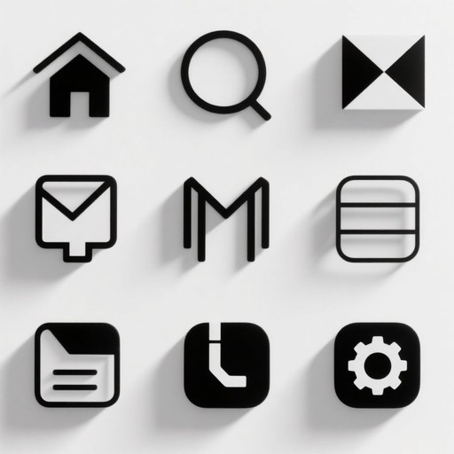 Free Minimal UI Icons Image - Icons, Minimal, Geometric | Download at ...
