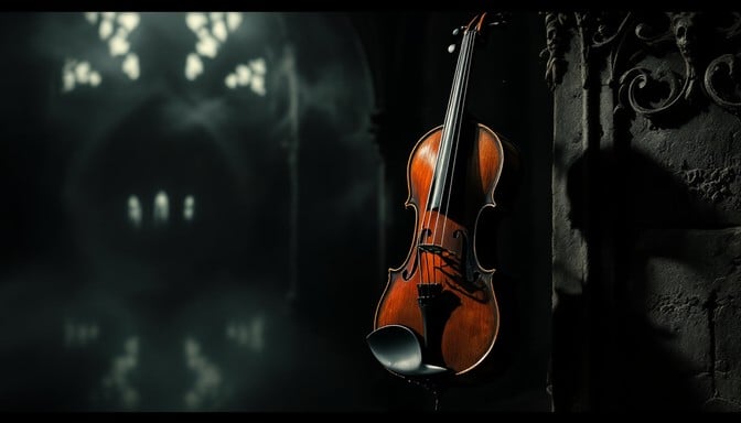 Free Haunted Violin Shadows Image | Download at StockCake