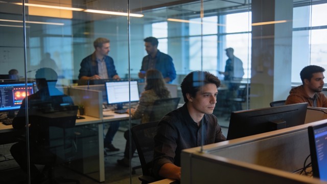 Free Tech Team Collaboration Image - Technology, Teamwork, Office ...