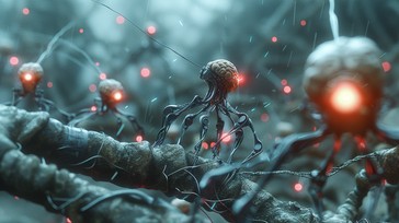 Free Futuristic Neural Network Image - Futuristic, Neural, Network ...