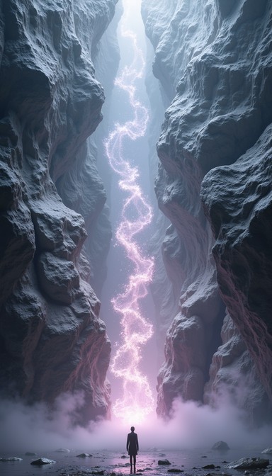 Purple Rocks Chasm Free Mystical Chasm Glow Image - Chasm, Magical, Glow | Download at ...