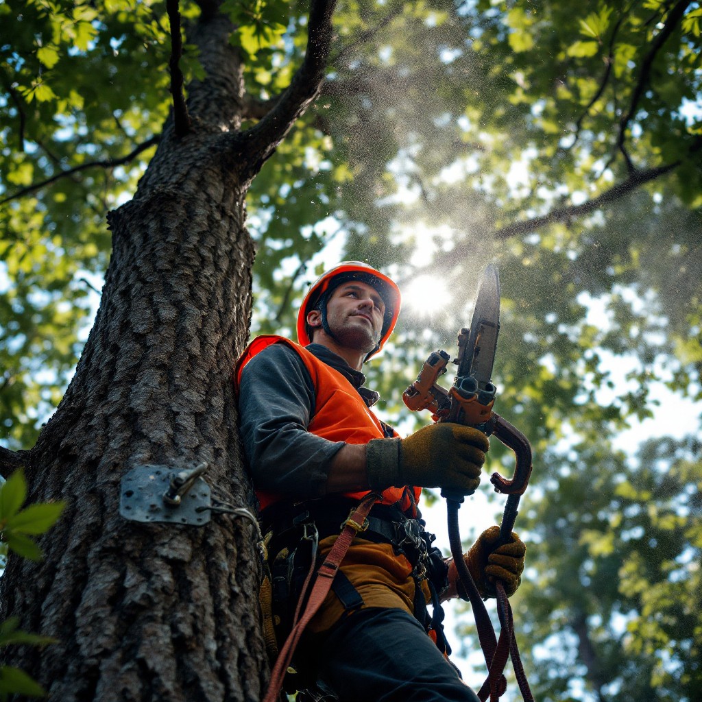 Subcontract Tree Climber Free Arborist Climbing High Image - Arborist, Tree, Climber | Download ...