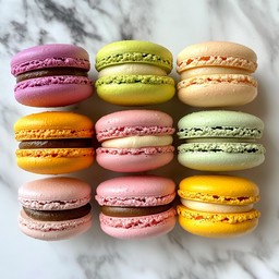 Download Colorful macaron lineup Image - Macarons, Colorful, Turquoise ...