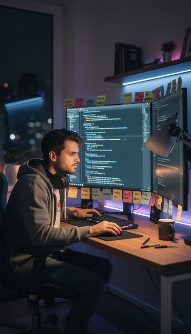 Free Late Night Programming Image - Programmer, Coding, Developer ...