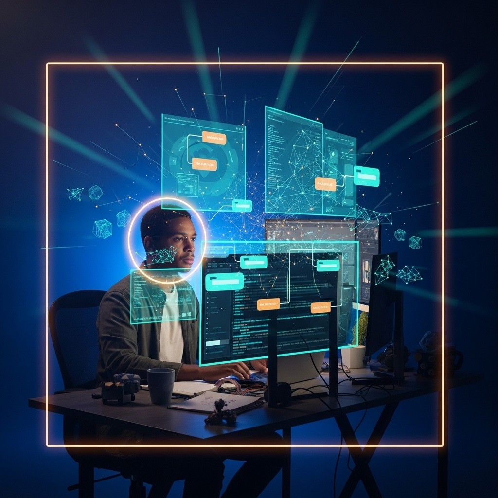 Free Future Tech Creator Image - Cyberpunk, Futuristic, Technology ...