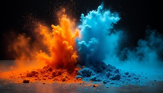 Free Explosive Color Collision Image - Powder, Explosion, Colorful ...