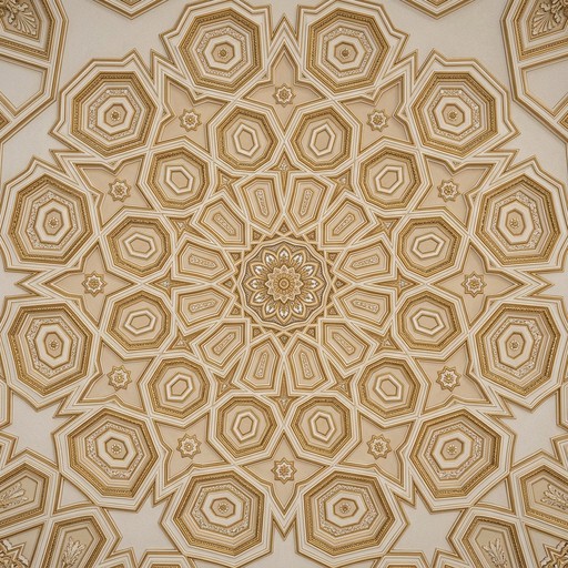Free Geometric Ceiling Masterpiece Image - Ceiling, Geometric, Pattern ...