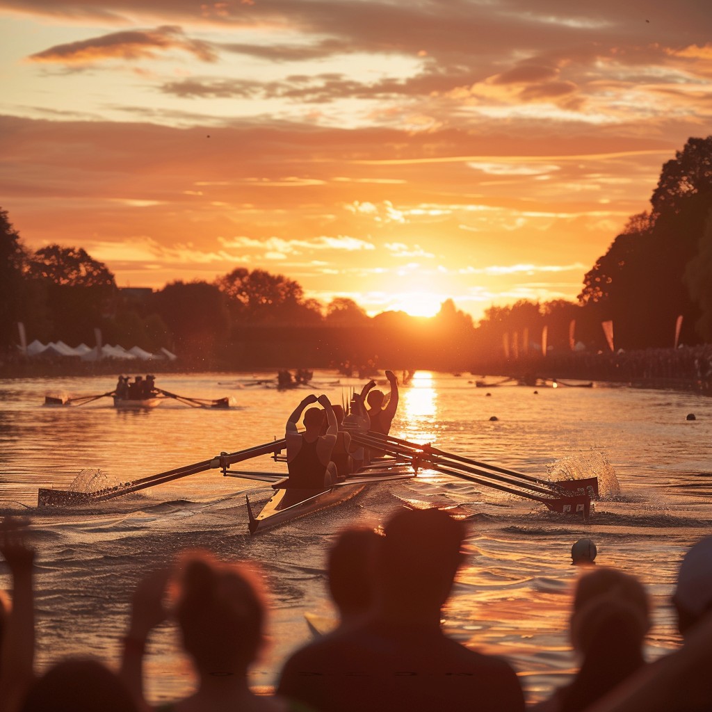 Long Exposure Photo Rowing Free Sunset Rowing Scene Image - Sunset, Rowing, Water | Download at ...
