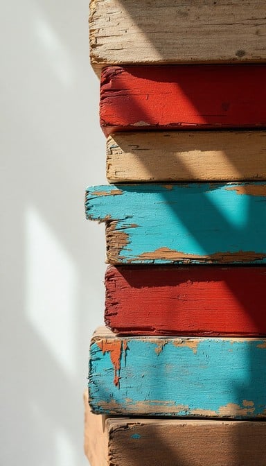 Free Stacked Paint Palettes Image - Palette, Wood, Paint | Download at ...