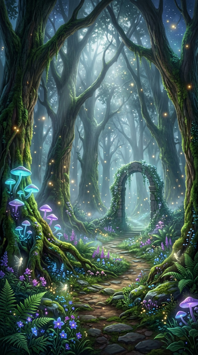 Free Enchanted Forest Pathway Image - Enchanted, Forest, Pathway ...