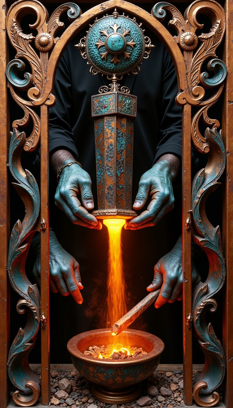 Free Sacred Metal Alchemy Image - Metalworking, Byzantine, Copper ...