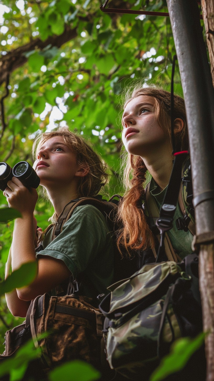 Free Exploring Nature Together Image - Exploration, Nature, Binoculars ...