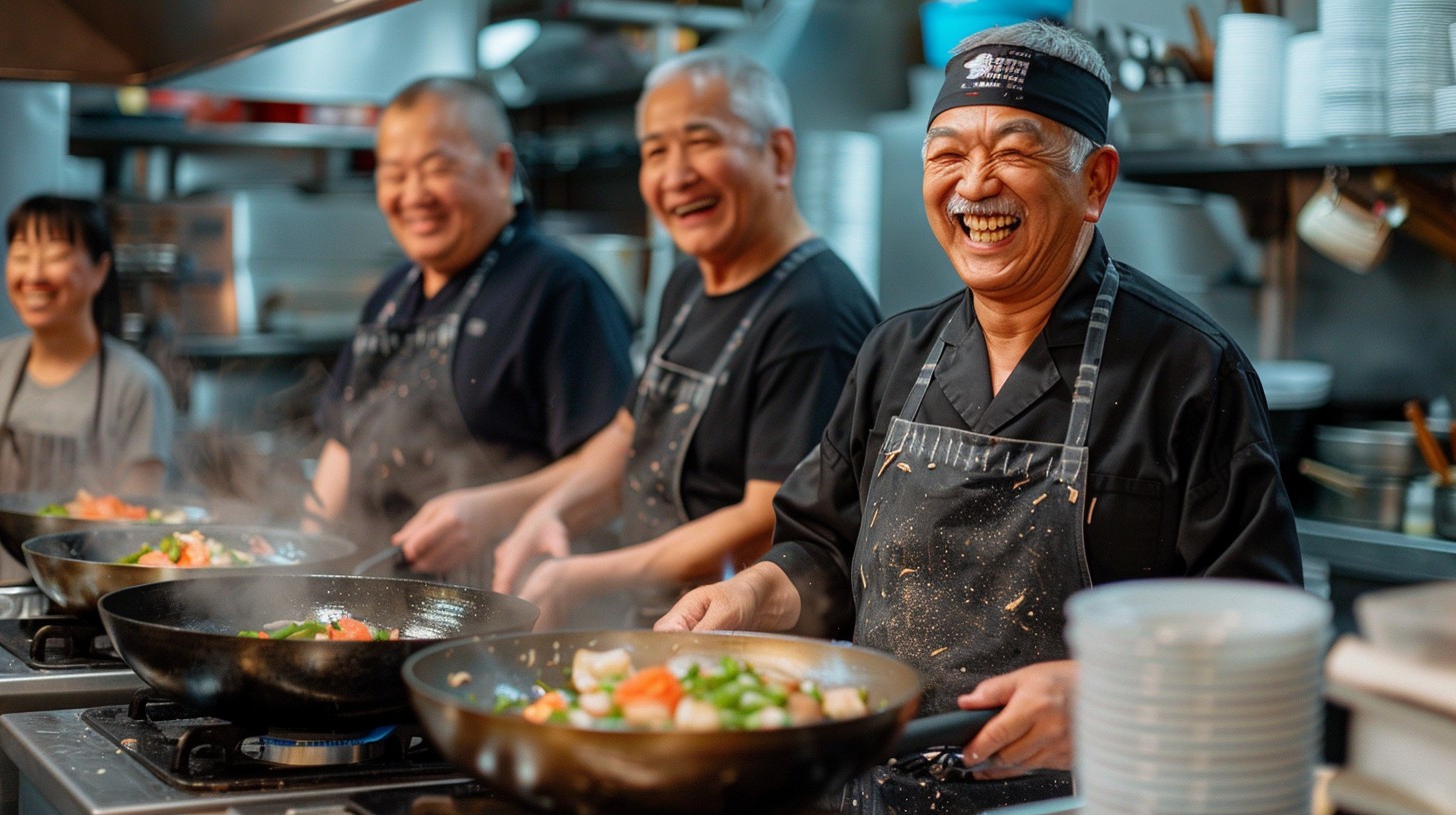 Free Chefs Enjoying Cooking Image - Chefs, Cooking, Kitchen | Download ...