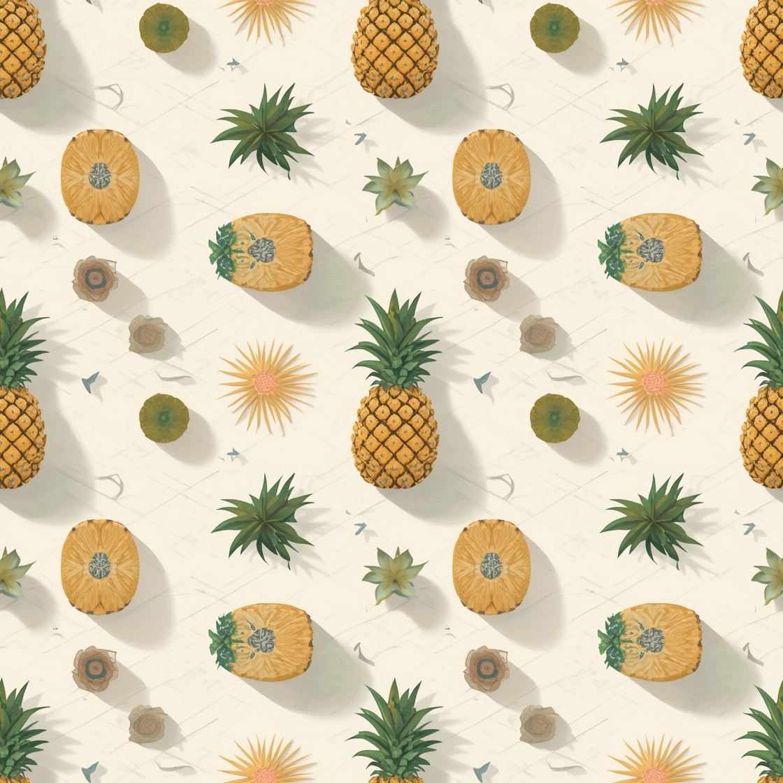 Pineapple Shape Pattern Free Tropical Pineapple Pattern Photo - Pineapple, Pattern, Tropical ...