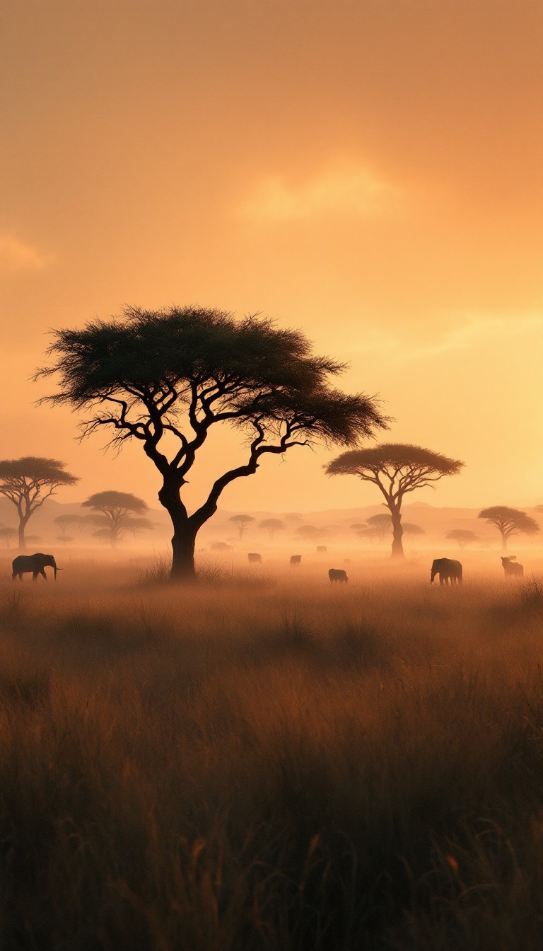 Free Misty African Dawn Image - Africa, Savanna, Sunrise | Download at ...
