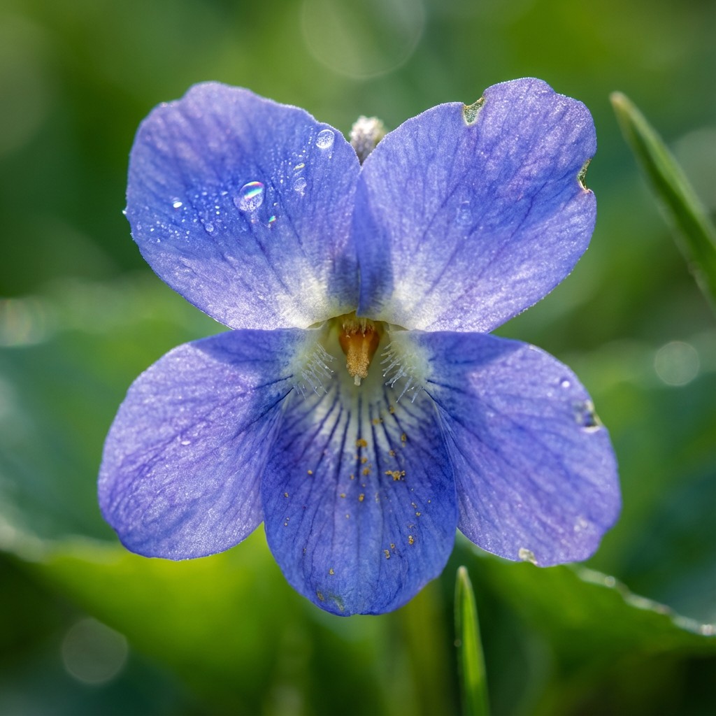 Free Dewy Blue Violet Image - Flower, Violet, Blue | Download at StockCake